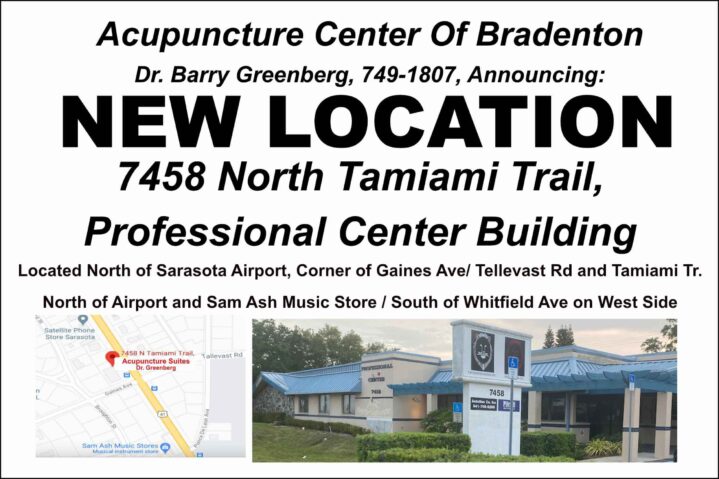 Acupuncture Center of Bradenton Address